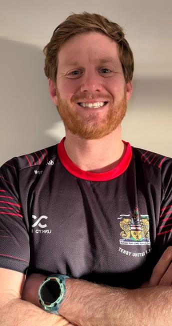 Dan Colley - Two more tries for Tenby United